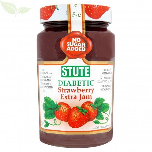 (3 Pack) - Stute - Diabetic Strawberry Jam | 430g | 3 Pack Bundle