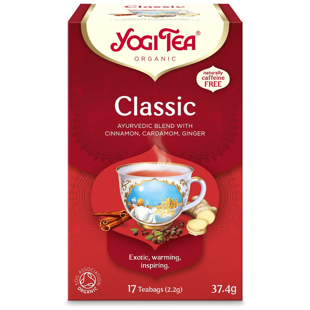 (3 PACK) - Yogi Tea - Classic Cinnamon Spice | 17 Bag | 3 PACK BUNDLE