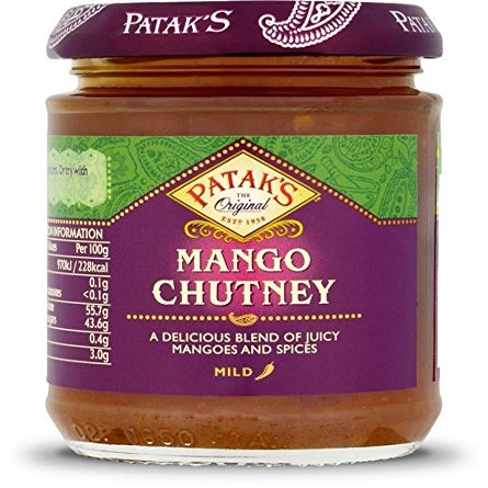 (4 PACK) - Pataks - Hot Mango Chutney | 340g | 4 PACK BUNDLE