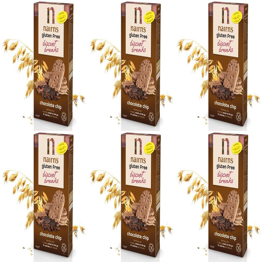 Nairns Gluten Free Chocolate Chip (6 pack)