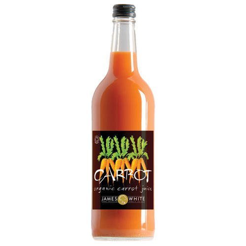 (3 PACK) - James White - Org Carrot Juice | 750ml | 3 PACK BUNDLE