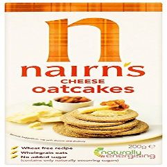 (12 PACK) - Nairns - Cheese Oat Cakes | 200g | 12 PACK BUNDLE