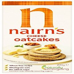 (12 PACK) - Nairns - Cheese Oat Cakes | 200g | 12 PACK BUNDLE