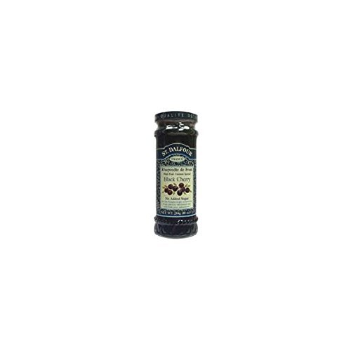 (3 PACK) - St Dalfour - Black Cherry Fruit Spread | 284g | 3 PACK BUNDLE