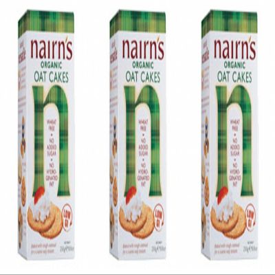 (3 PACK) - Nairns - Organic Oat Cakes | 250g | 3 PACK BUNDLE