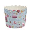 Blue Sky 1261 16 Count Scalloped Birthday Cupcake Baking Cups, Large, Blue view 1