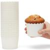Blue Sky 1266 16 Count Scalloped Cupcake Baking Cups, Large, White view 1
