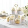 Blue Sky 1266 16 Count Scalloped Cupcake Baking Cups, Large, White view 4
