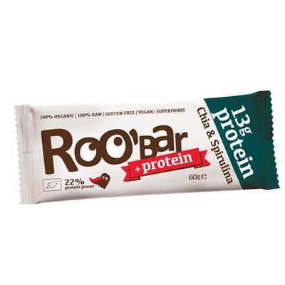 Protein Bar roobar (Organic & Vegan Chia) Chocolate