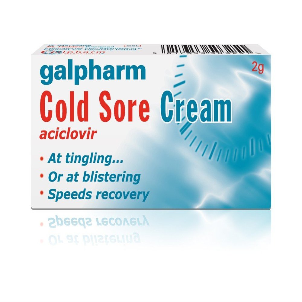 Galpharm Aciclovir Cold Sore Cream, 2 g