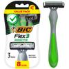 BIC Flex 3 Triple Blade Disposable Razor for Men, 8-Count view 1