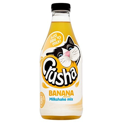 Crusha Banana Milkshake Flavouring - 6 x 1L