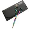 Perfect Moustache Scissors and Beard Trimming Scissors - 5.5 inch - Titanium view 2
