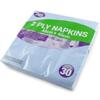 30 LUXURY 2 PLY LIGHT BLUE PAPER DINNER NAPKINS - 40cm x 40cm Ideal for weddings, christenings, parties, bbq's etc view 1