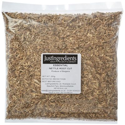 JustIngredients Essentials Nettle Root, 250 g - Pack of 2