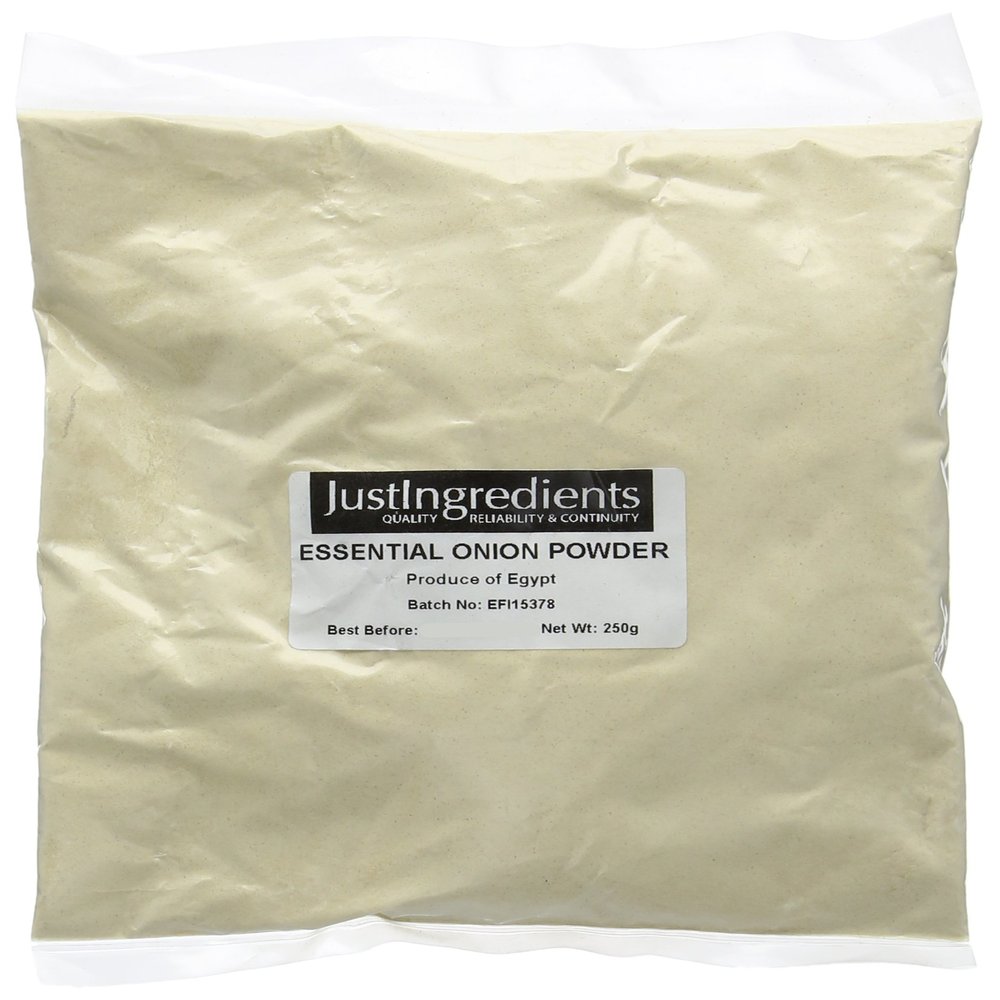 JustIngredients Essentials Onion Powder 250 g (Pack of 6)