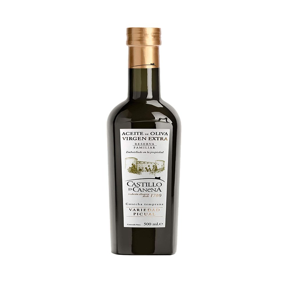 Castillo de Canena - Extra Virgin Olive Oil Picual - Family Reserve - Early Harvest - Cold Pressed - Notes of Tomato and Herb - Gourmet EVOO - 500 ml Bottle