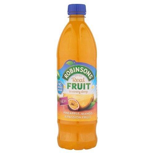 Britvic Soft Drinks Robinsons Mango/Pineapple and Passionfruit Juice 1 Litre