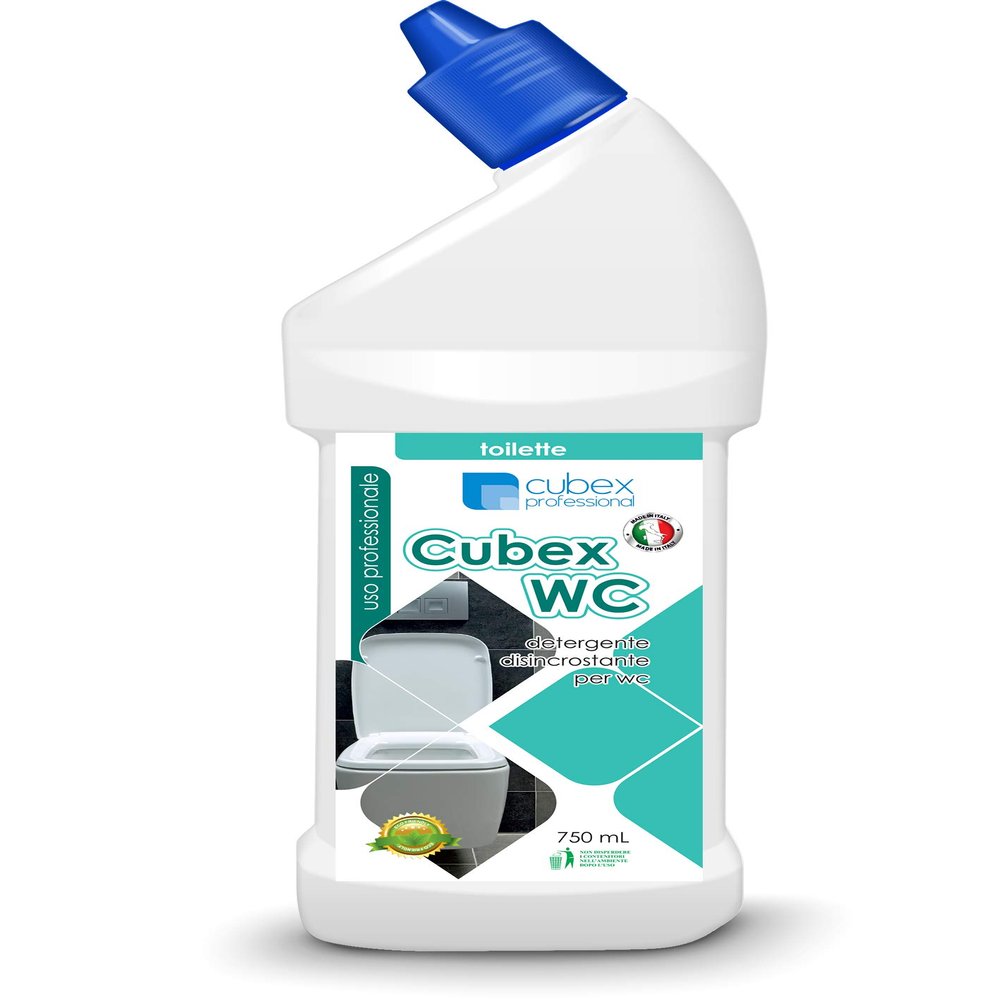 CUBEX WC 12X750 ml Hygiene Gel Cleaner