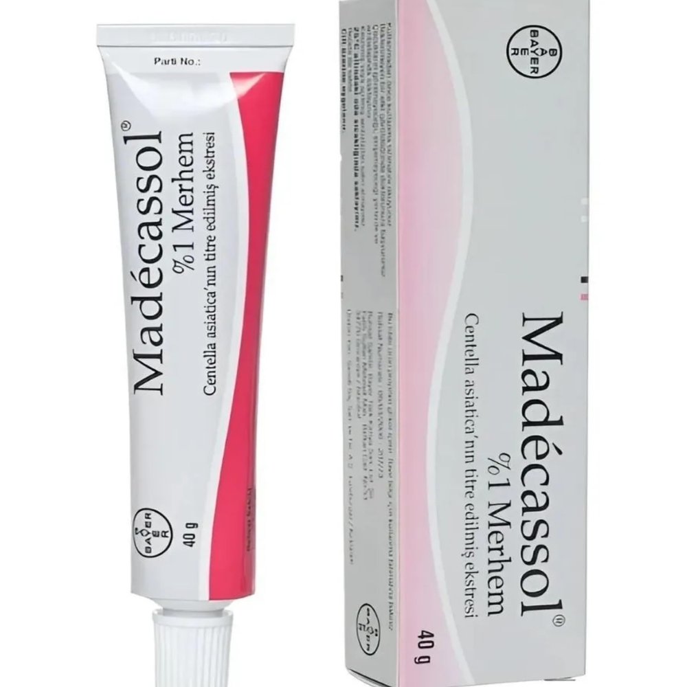 Madecassol 40 g (Centella 1%) Cream for Scars, Stains, Burns, Scar Cream, Scar Ointment
