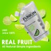 FUNKIN Pure Pour Lime Puree Cocktail Mixer | Made with Real Fruit | Fresh Fruit Puree for Professional Cocktails, Smoothies, & Desserts | 0% ABV | Resealable Pouch | 1kg, Pack of 1 view 2