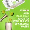 FUNKIN Pure Pour Lime Puree Cocktail Mixer | Made with Real Fruit | Fresh Fruit Puree for Professional Cocktails, Smoothies, & Desserts | 0% ABV | Resealable Pouch | 1kg, Pack of 1 view 4