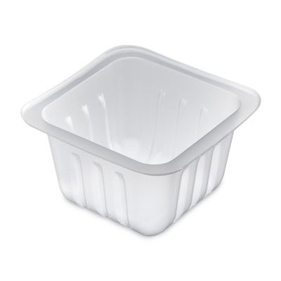 GUILLIN - CAISSIPACK BTFP40 Pack of 500 Food packages 40cc, Polysterene, 6,3 x 6,3 x 2,5 cm