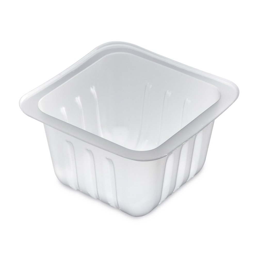 GUILLIN - CAISSIPACK BTFP40 Pack of 500 Food packages 40cc, Polysterene, 6,3 x 6,3 x 2,5 cm