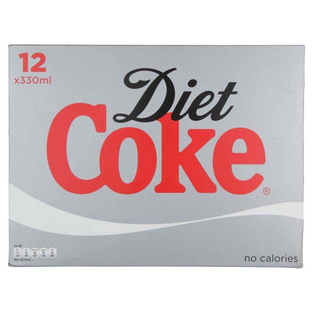 Diet Coke Can 330 ml (Pack of 12)