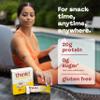 Think Products Think Thin High Protein Bar, Lemon Delight, 10 (2.1 oz) bars view 4