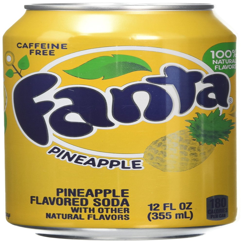Fanta Pineapple 355 ml (Pack of 12)
