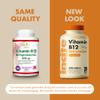 Incite Nutrition Vitamin B12 Tablets 1000 mcg. +1 Year Supply of High Strength Methylcobalamin. Boost Energy and Support Nervous System. Easy to Swallow, Non-GMO, and Suitable for Vegetarians & Vegans view 2