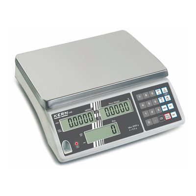 Counting balanc with EC type approval [Kern CXB 30K10NM] Entry level model in professional counting, Weighing Range [Max]: 30 kg, Readout [d]: 10 g, Reproducibility: 10 g, Linearity: 20 g