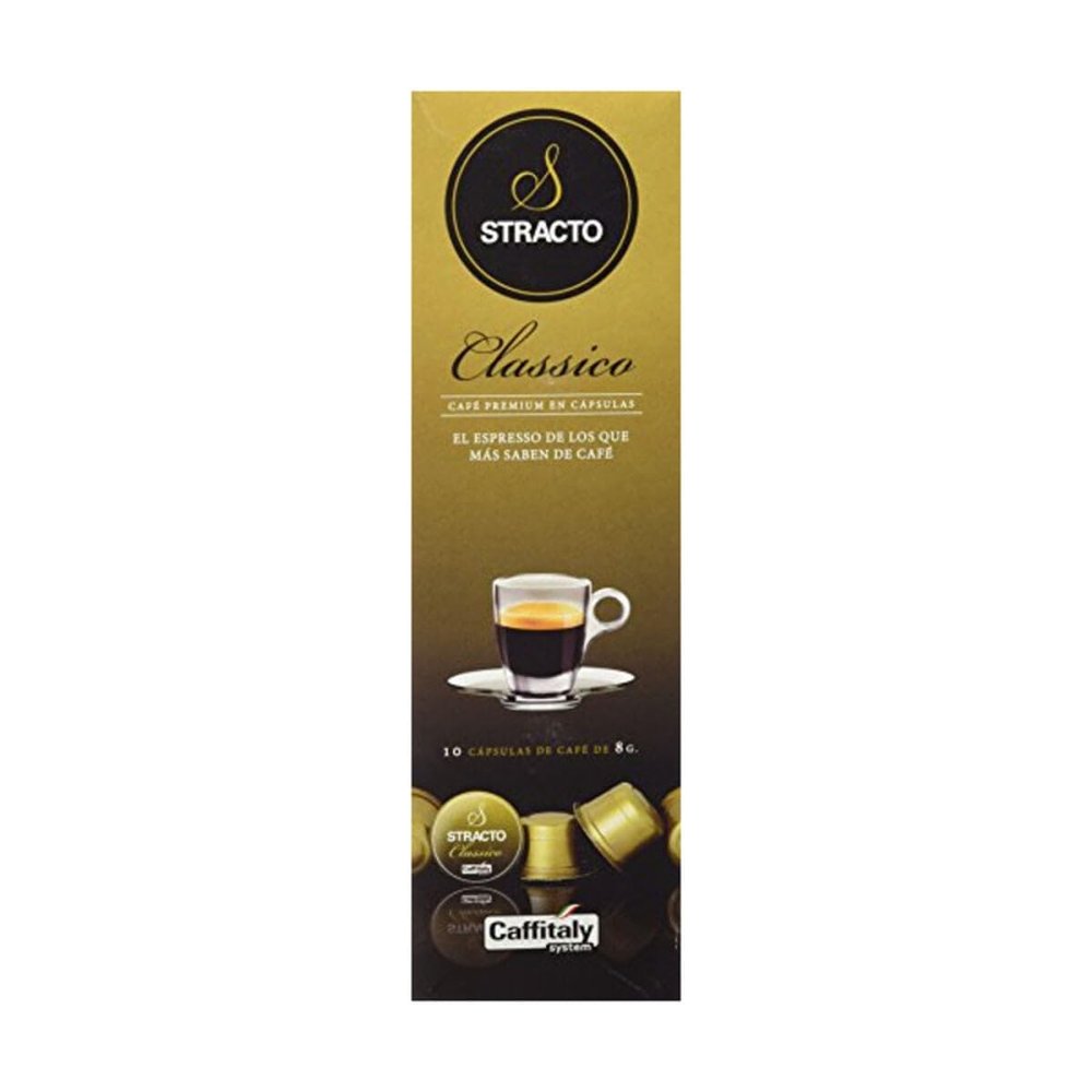 Cpsulas de Caf con Estuche Stracto 80644 Classico (80 uds)