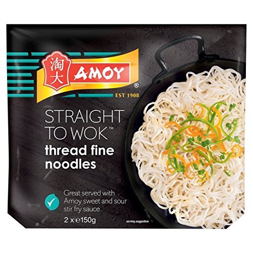 Amoy Straight to Wok Thread Noodles 2 x 150g