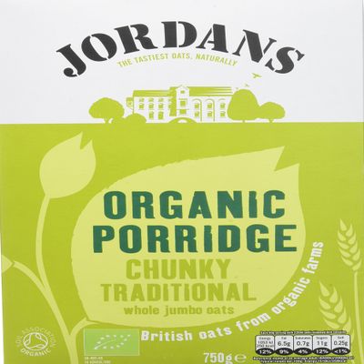 Jordans Organic Porridge Oats, 750g