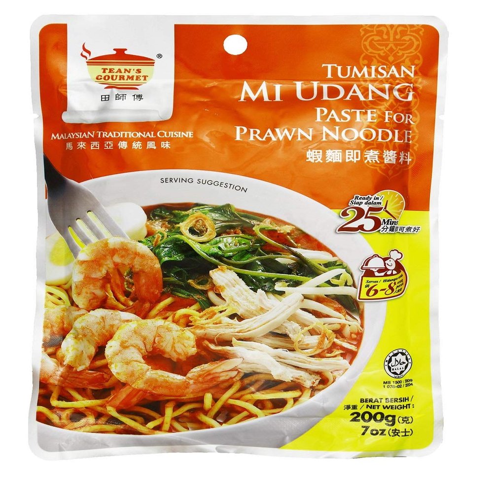 Tean's Gourmet Prawn Noodle Paste, 200 g