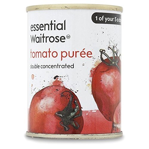Double Concentrated Italian Tomato Puree Essential Waitrose 140g