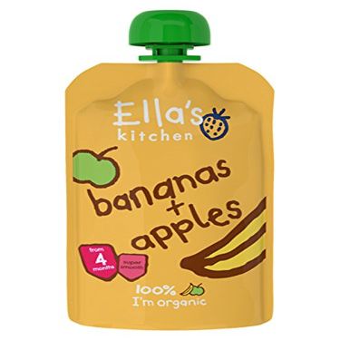 Ella's Kitchen Organic Apples & Bananas Stage 1 120g