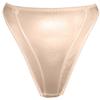 Silhouette Lingerie 'Sirena' Satin Thong Briefs (9200) (S (10), Caramel) view 1
