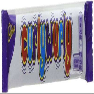 Cadbury Curly Wurly Chocolate Bar, 26g (Pack of 48)