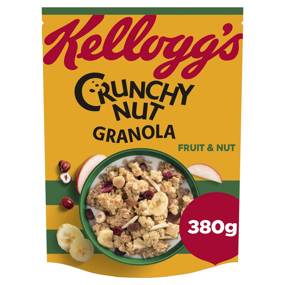 Crunchy Nut Fruit and Nut Granola 380 g (Pack of 6)