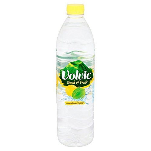 Volvic Sugar Free Touch of Lemon and Lime Flavour Water 500 Ml (Pack of 24)
