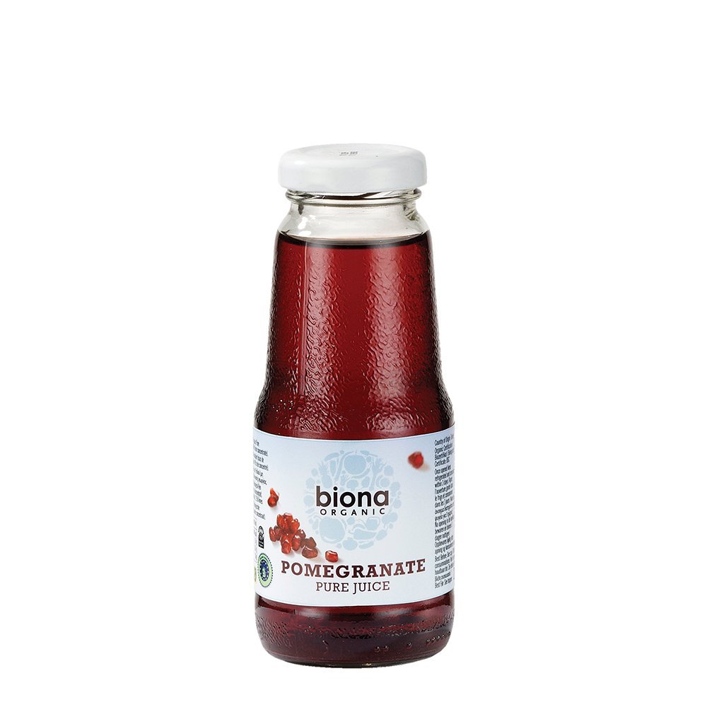 Biona Organic Pomegranate Juice 200 ml (Pack of 6)