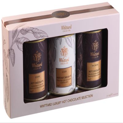 Whittard of Chelsea Luxury Hot Chocolate Selection 120 g (Pack of 3)