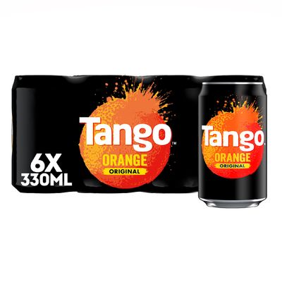 Tango Orange Original Cans 6 x 330ml