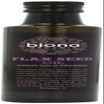 Biona Organic Flax Seed Oil 250 ml (Pack of 2)