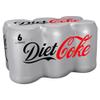 Diet Coke Can, 330ml (Pack of 6) view 1