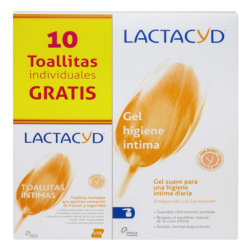Lact ACYD Intimo Gel Suave 400 + 10TOALLITA