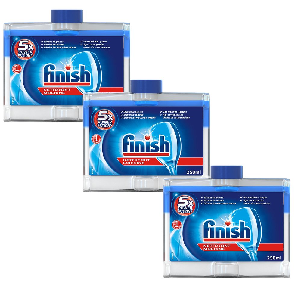 Finish Dishwasher Cleaner 250 ml - Pack of 3